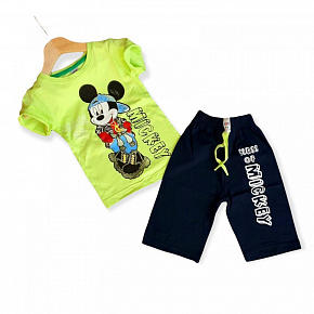 Комплект (футболка, шорты) Mickey Mouse (Микки Маус) TRW191582