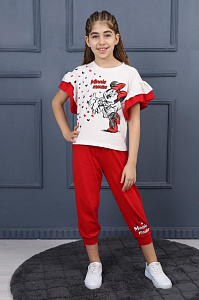 Комплект (футболка, капрі) Minnie Mouse (Мінні Маус) TRW010123