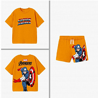 Комплект (футболка, шорти) Avengers (Марвел) UE170424 (122/128)