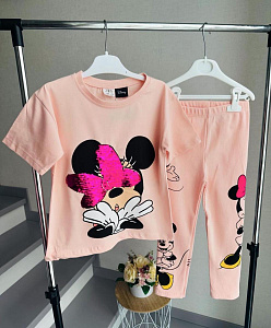 Комплект (футболка, леггінси ) Minnie Mouse (Мінні Маус) TRW2206243