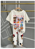 Комплект (футболка, леггінси ) Minnie Mouse (Мінні Маус) TRW2206241 (092/098)