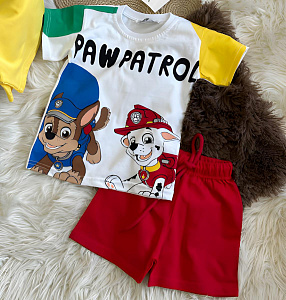 Комплект (футболка, шорти) Paw Patrol (Щенячий Патруль) TRWPA98876536