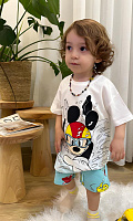 Комплект (футболка, шорти) Mickey Mouse (Міккі Маус) TRW1065621243 (122/128)