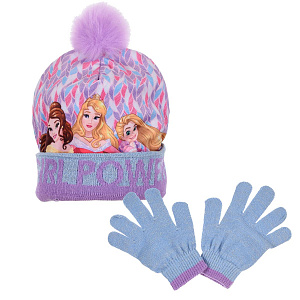 Шапка + перчатки Princess (Принцессы Диснея) HS42932