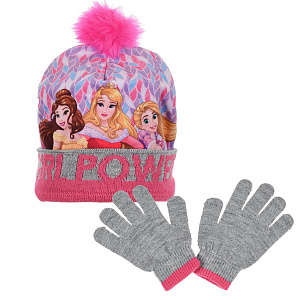 Шапка + перчатки Princess (Принцессы Диснея) HS42931