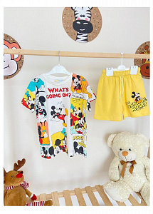 Комплект (футболка, шорти ) Mickey Mouse (Микки Маус) AE1318784