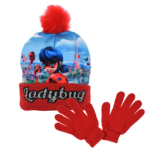 Шапка + перчатки Miraculous Ladybug (Леди Баг и Супер-Кот) HS42852