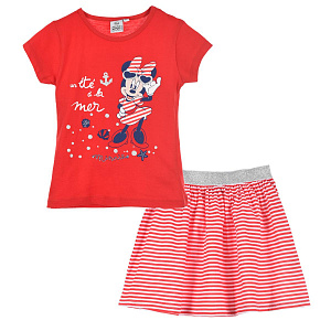 Комплект (футболка, юбка) Minnie Mouse (Минни Маус) UE11012