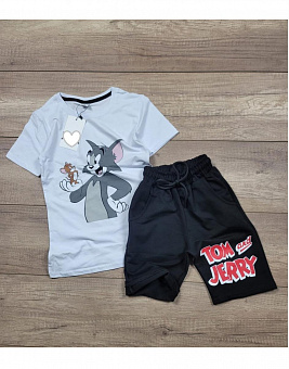 Костюм легкий (футболка, шорти) Том и Джері (Tom and Jerry) TRW2803231